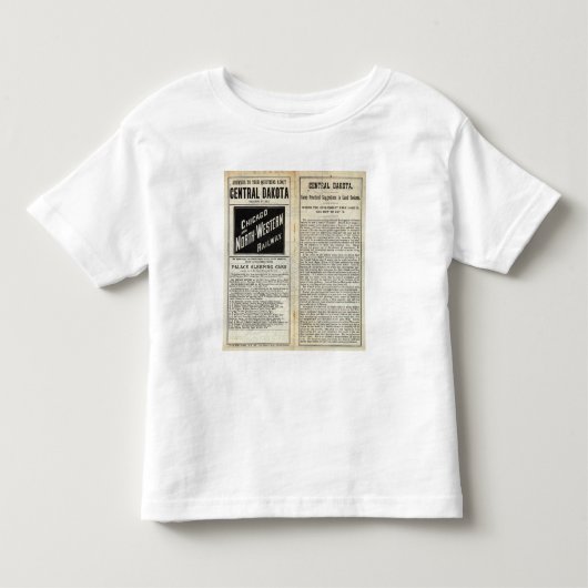 中央ダコタ トドラーTシャツ (正面)