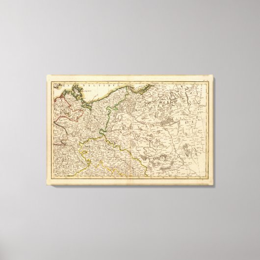 中央ドイツ3 キャンバスプリント (正面)