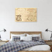 中央ドイツ4 キャンバスプリント (インサイチュ (寝室))