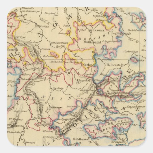 中央ドイツ スクエアシール (正面)