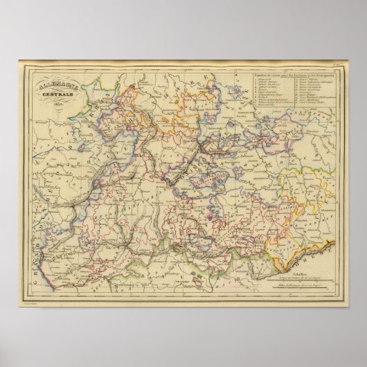 中央ドイツ ポスター (正面)