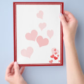 中央ハート チラシ (手)