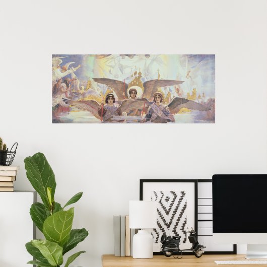 中央パネル ポスター (ホームオフィス)