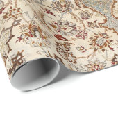 中央ペルシャほこりっぽいブルータン ラッピングペーパー (ロールコーナー)