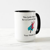 中央モニタマグ マグカップ (正面右)