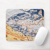 中央ヨーロッパ1486年の地図 マウスパッド (マウス)