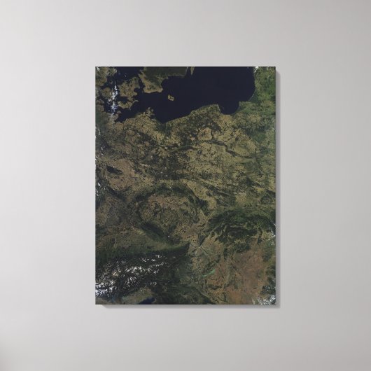 中央ヨーロッパ キャンバスプリント (正面)