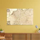 中央ヨーロッパ キャンバスプリント (インサイチュ (リビング))