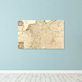 中央ヨーロッパ キャンバスプリント (インサイチュ (ウッドフロア))