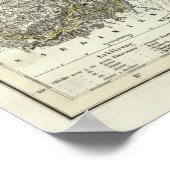 中央ヨーロッパ、ドイツ、ポーランド ポスター (角)