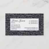 中央ラベル – ウールジャンパー03 名刺 (裏面)