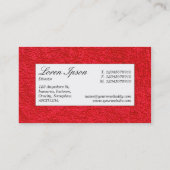 中央ラベル – カーペット01 名刺 (裏面)