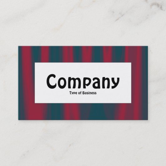 中央ラベル – ドレープ02 名刺 (正面)