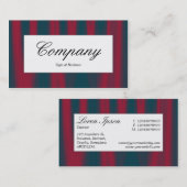 中央ラベル – ドレープ02 名刺 (正面/裏面)