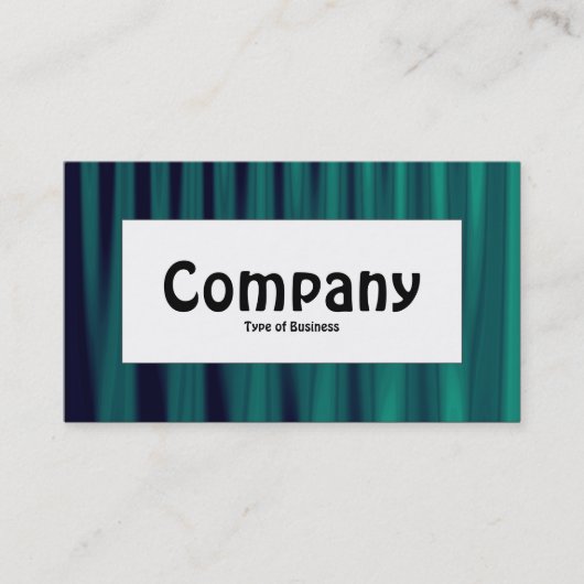 中央ラベル – ドレープ03 名刺 (正面)