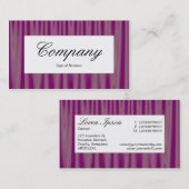 中央ラベル – ドレープ06 名刺 (正面/裏面)