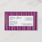 中央ラベル – ドレープ06 名刺 (裏面)