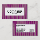 中央ラベル – ドレープ06 名刺 (正面/裏面)