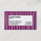 中央ラベル – ドレープ06 名刺 (裏面)