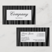 中央ラベル – ドレープ07 名刺 (正面/裏面)