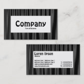 中央ラベル – ドレープ07 名刺 (正面/裏面)