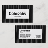 中央ラベル – ドレープ08 名刺 (正面/裏面)