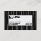 中央ラベル – ドレープ08 名刺 (裏面)