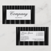 中央ラベル – ドレープ08 名刺 (正面/裏面)