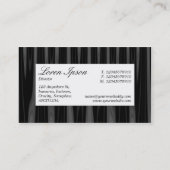 中央ラベル – ドレープ08 名刺 (裏面)