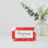 中央ラベル – メープルリーフ 名刺 (スタンド正面)