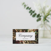 中央ラベル – 光ファイバ 名刺 (スタンド正面)