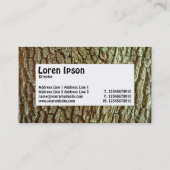 中央ラベル – 樹皮03 名刺 (裏面)