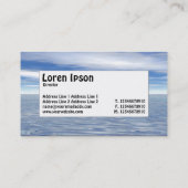 中央ラベル – 海と空 名刺 (裏面)