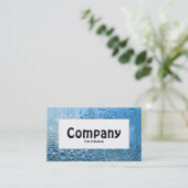 中央ラベル – 青い水 名刺 (スタンド正面)