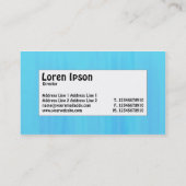 中央ラベル – 青テクス絵を描チャ 名刺 (裏面)