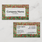 中央ラベルv3 – チューリップのベッド 名刺 (正面/裏面)