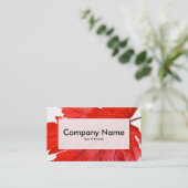 中央ラベルv3 – メープルリーフ 名刺 (スタンド正面)