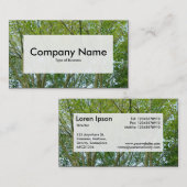 中央ラベルv3 – メープル日本の型 名刺 (正面/裏面)