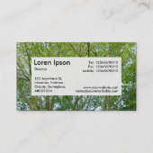 中央ラベルv3 – メープル日本の型 名刺 (裏面)