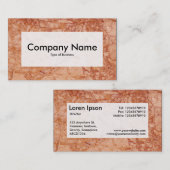 中央ラベルv3 – 大理石02 名刺 (正面/裏面)