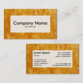 中央ラベルv3 – 木目03 名刺 (正面/裏面)