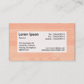 中央ラベルv3 – 木目05 名刺 (裏面)