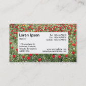 中央ラベルv4 – チューリップのベッド 名刺 (裏面)