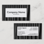 中央ラベルv4 – ドレープ07 名刺 (正面/裏面)