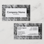 中央ラベルv4 – 足場 名刺 (正面/裏面)