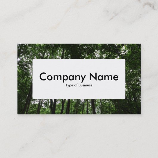 中央ラベルv4 - Woodland Canopy 02 名刺 (正面)