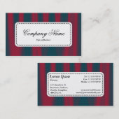 中央ラベルv5 – ドレープ02 名刺 (正面/裏面)