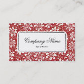 中央ラベルv5 – パターン140617 - Ruby Red 名刺 (正面)