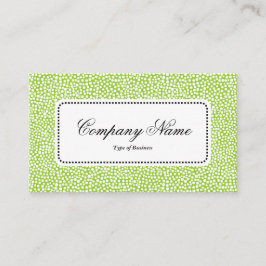 中央ラベルv5 – ランダムスポット – 火星の緑 名刺