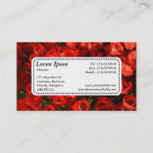 中央ラベルv5 – 赤いチューリップ 名刺 (裏面)